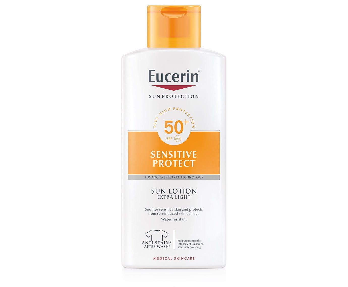 Sun Lotion Extra Light Sensitive Protect SPF 50+ sunscreen for the